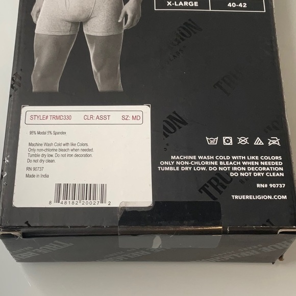 True Religion Underwear & Socks True Religion Boxer Briefs Three